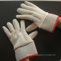 men cow split leather working safety gloves